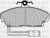 BORG & BECK BBP1432 Brake Pad Set, disc brake